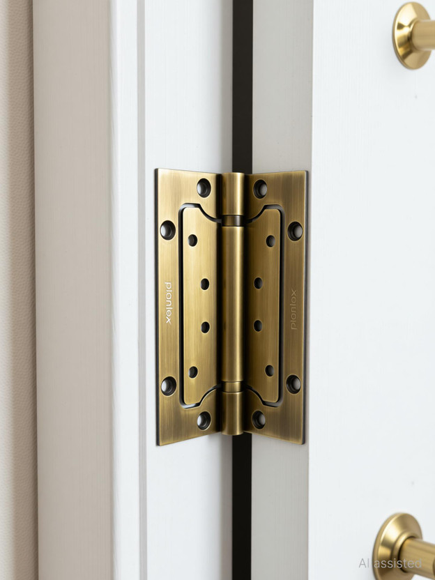 Plantex Plantex Heavy Duty Stainless Steel Door Hinges 5 inchx14 Gauge/2.5mm Thickness for Door Butt/Mortise Hinge(Brass Antique Pack of 1) - Flipkart Deal