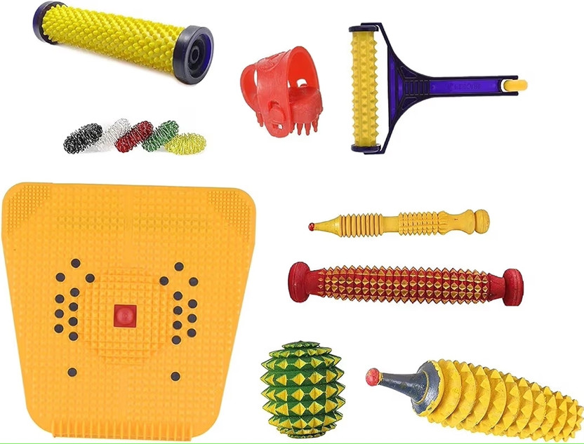 ACS MART 0.9 kg Acupressure kit combo all in one tools total health care Home Gym Combo