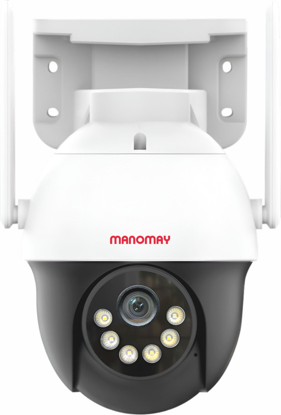 Manomay BIS Certified STQC 3MP Smart WiFi Full View Pan-Tilt Wireless CCTV Security Camera(256 GB, 1 Channel)