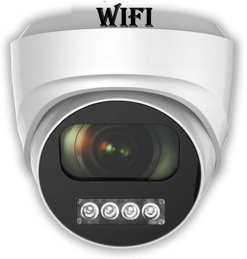 SIOVS Wireless WiFi 1080P HD IP Dome CCTV Camera Night Vision Hidden Indoor/Outdoor Security Camera(64 GB, 1 Channel)