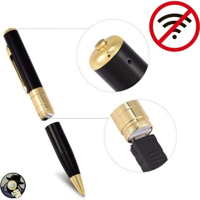 CAMSYNS Secret Camera Pen with Motion Detection for Personal Safety Spy Camera(32 GB, 1 Channel)