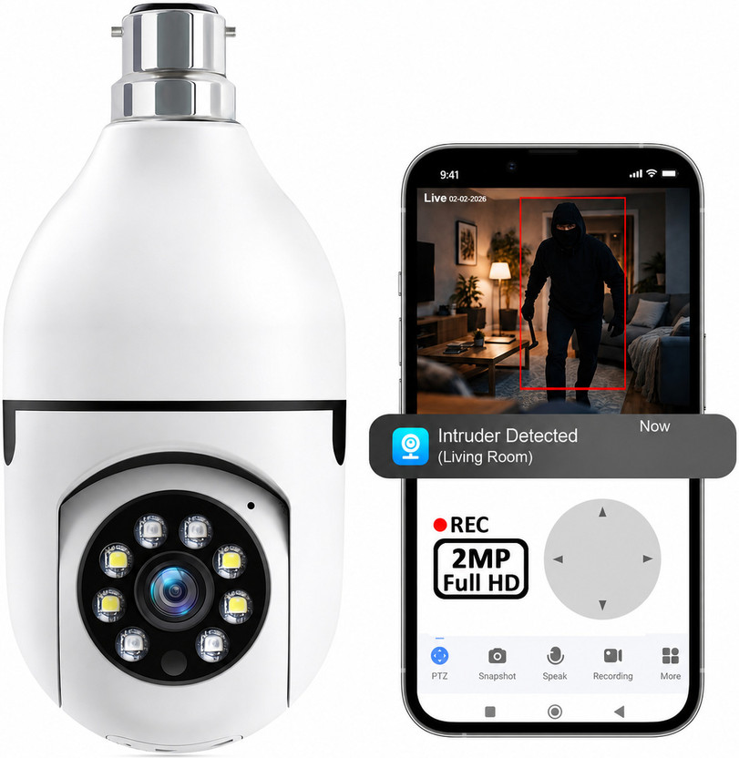 Eye4spy Full HD Smart Wi-Fi CCTV Home Security Camera Security Camera(256 GB, 6 Channel)