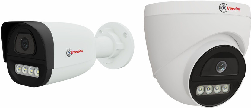 Trueview 2 MP Dual Light Dome + Bullet HD CCTV Combo Kit – Pack of 2 with Night Vision Security Camera(N/A GB)