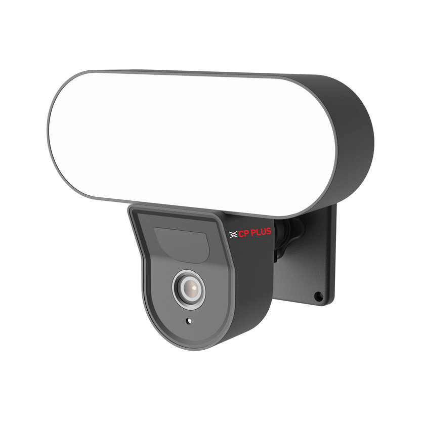 CP PLUS CP-F42A 2K 4MP QUAD HD Wi-Fi Floodlight Full Color Camera with In-Built Siren Security Camera(1 Channel)