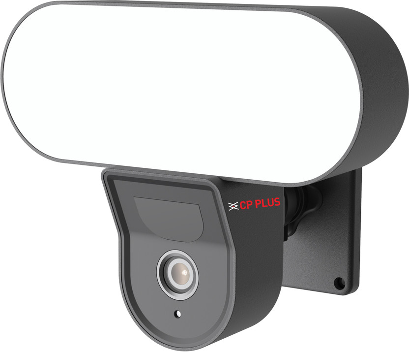 CP PLUS CP-F42A 2K 4MP QUAD HD Wi-Fi Floodlight Full Color Camera with In-Built Siren Security Camera(1 Channel)