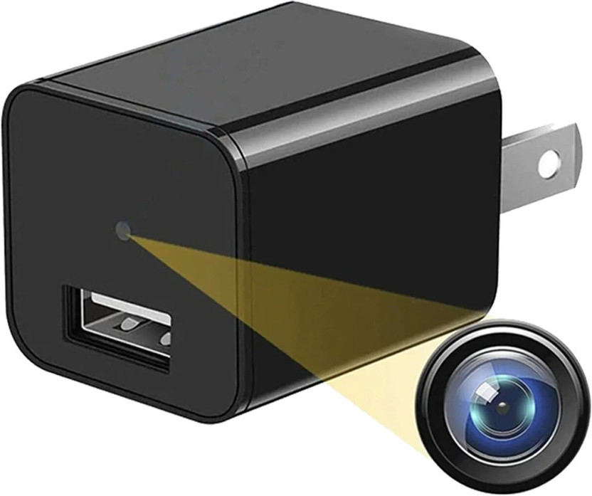 Smart Safety India Smart Safety India Wi-Fi USB Charger Hidden Camera 1080P Security Camera