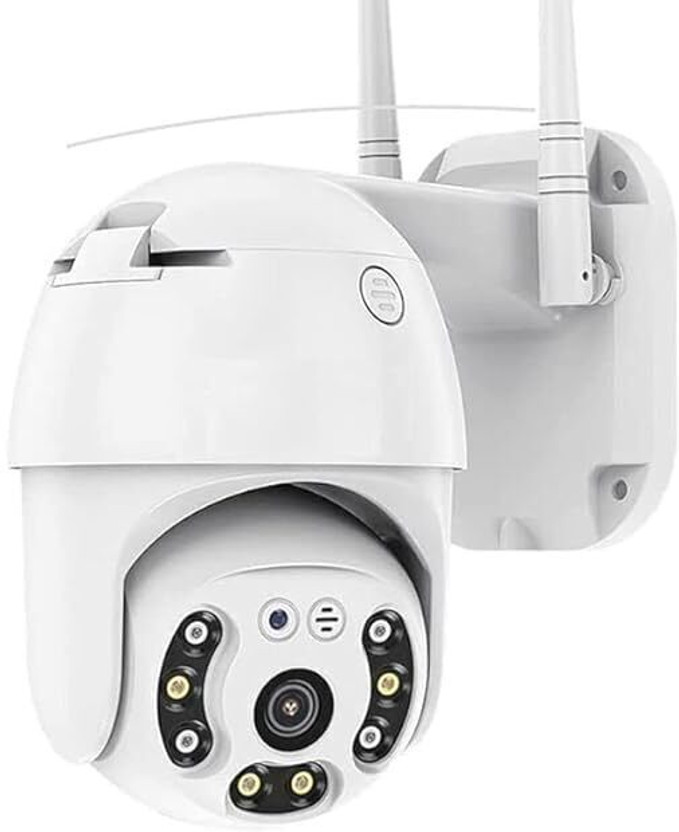 UpTrend WiFi Outdoor 360° Camera - Live Monitoring-Color Night Vision |All Weather Proof Security Camera(1 Channel)