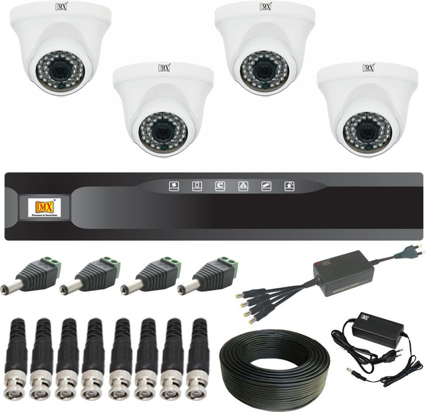 MX Set 28 Security Camera(2 TB, 4 Channel)