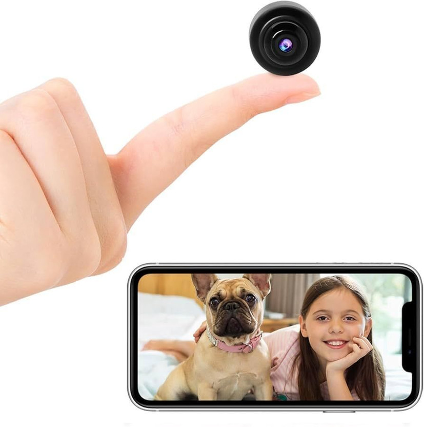 DENVY Indoor Wireless Spy Camera with Magnetic Mount & Motion Detection Security Camera(128 GB, 1 Channel)