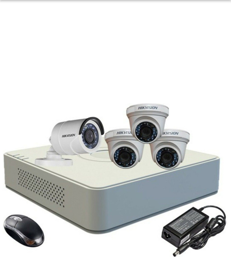 HIKVISION Hikvision Turbo Hd Combo Set 04 Security Camera(4 Channel)