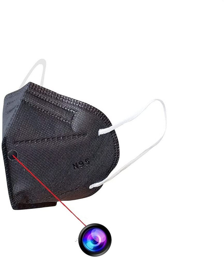 SAFETY NET, SPY CAMERA 1080P Mask Camera Wireless Spy Cam Audio and Video Recording Live Feed, Indoor Security Camera(32 GB, 1 Channel)