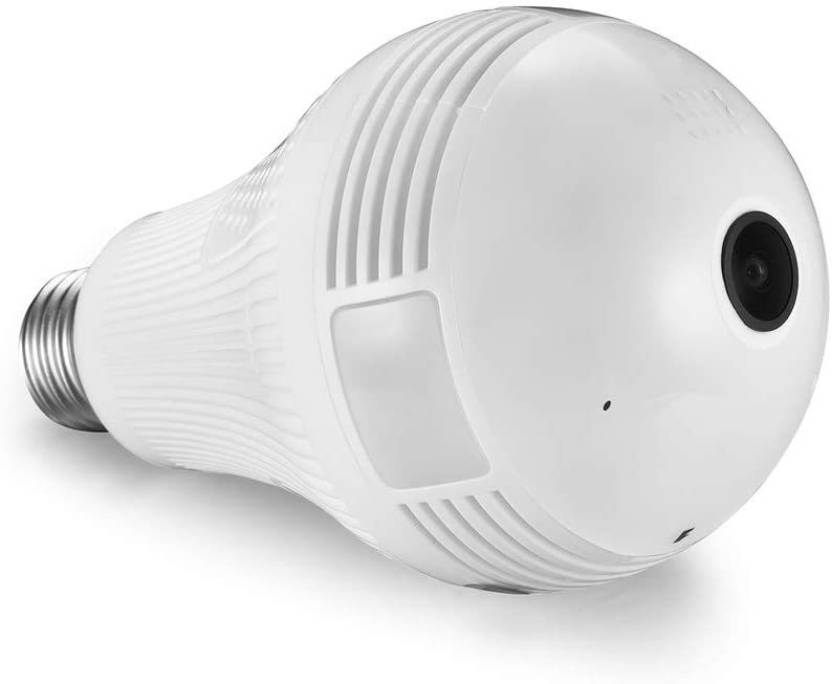 DDLC Full HD 1080P Wireless IP Camera Led Bulb with Holder Panoramic ...