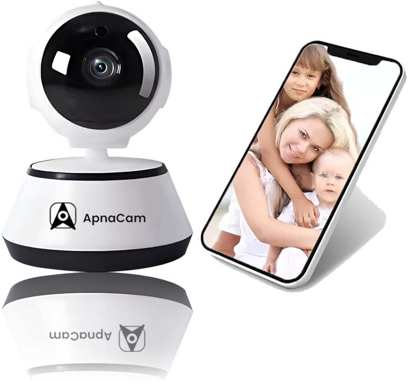 ApnaCam Wifi Camera IR IP CCTV Camera System Home Security Wireless Wifi Baby Monitor Security Camera(1 Channel)