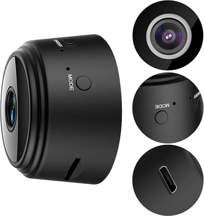 DENVY Denvy Magnet Camera WiFi Hidden Camera Wireless HD 1080P Indoor Security Camera