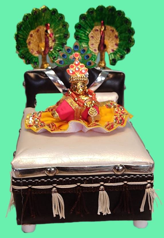 shri haridas Laddu Gopal ji Bed 3 Engineered Wood Home Temple Price in