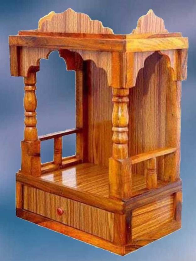 SHIVALAY beautiful wooden Plywood Mandir for Pooja Home Decoration Wall