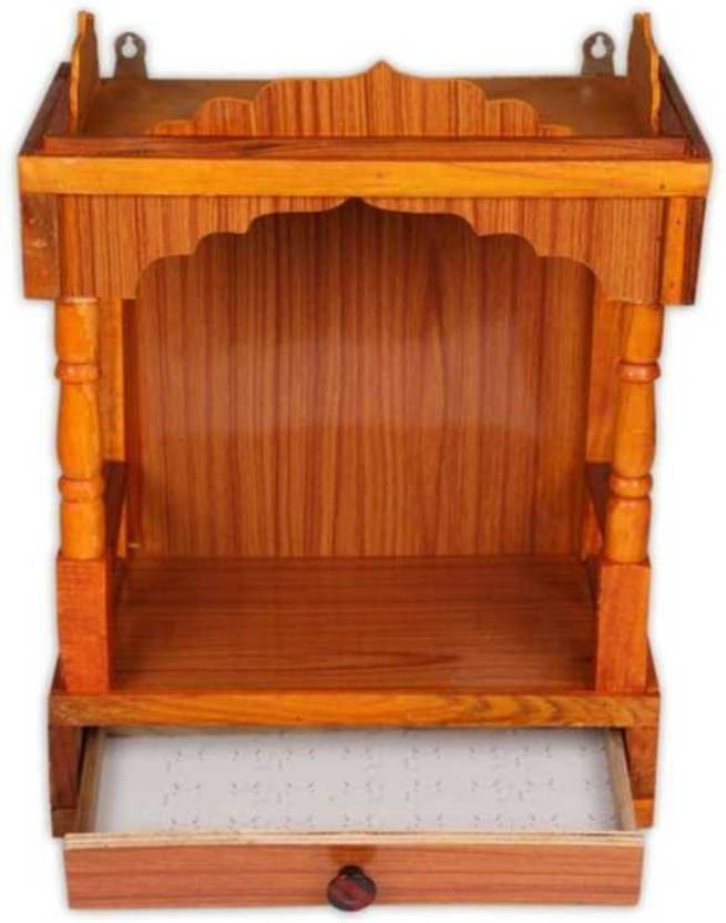 Shri kubreshwar dham Stylish Plywood Mandir for Pooja Home (Height45