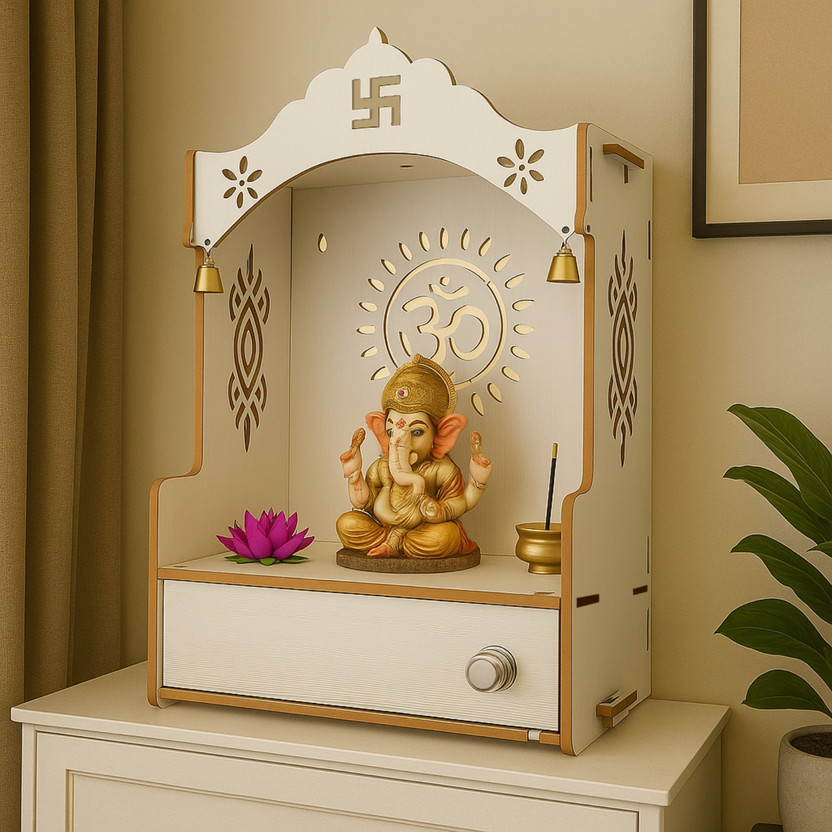 homewey decor Engineered Wood Home Temple(Height: 38.86, DIY(Do-It-Yourself))