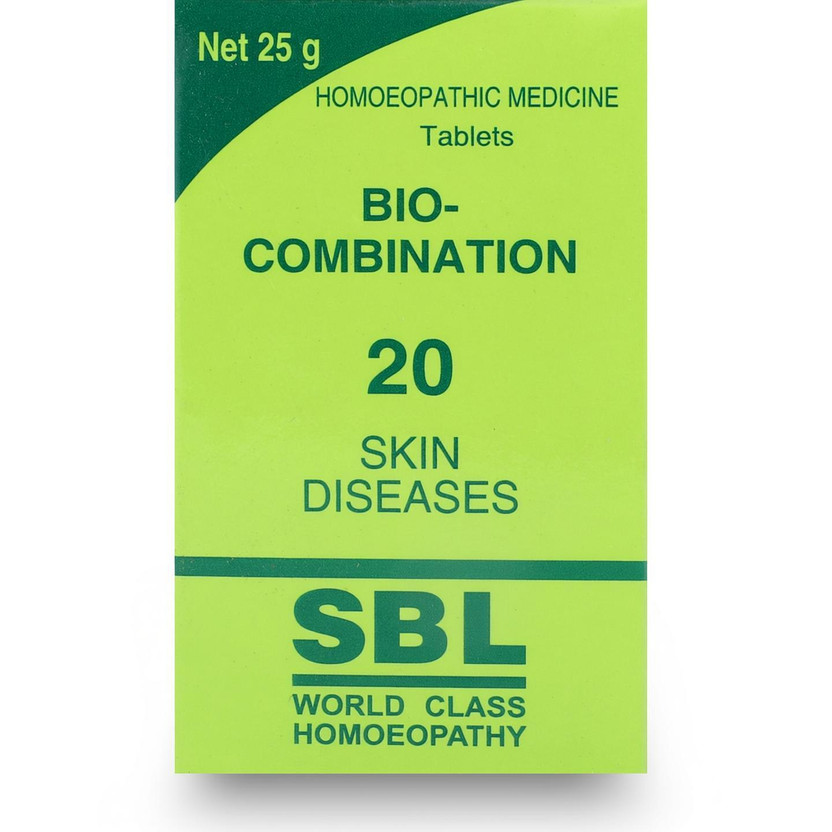 SBL Bio-Combination 20 Tablets(4 x 25 g)