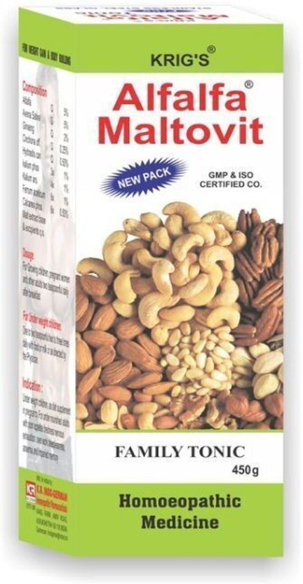 KRIG'S ALFALFA MALTOVIT Malt(450 g)