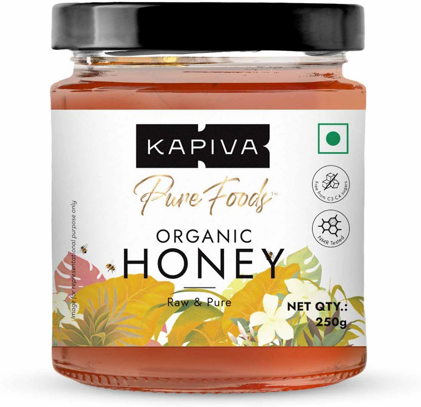 Kapiva Organic Honey | 100% Natural & Organic | Strengthens Immunity & Aids Digestion(250 g)