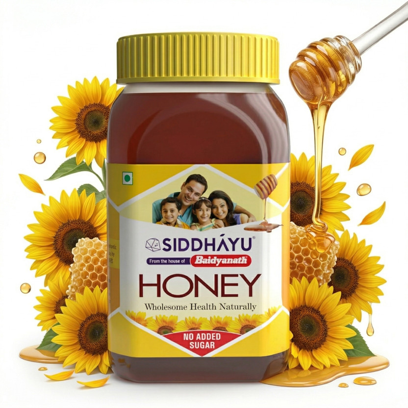 Baidyanath Honey 500gm | Natural Immunity Booster | Pure Madhu(500 g)