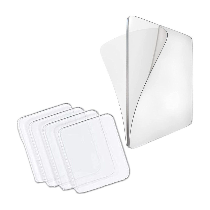 RENVA 10 Pcs Adhesive Double Sided Tape(Set of 10, Clear)