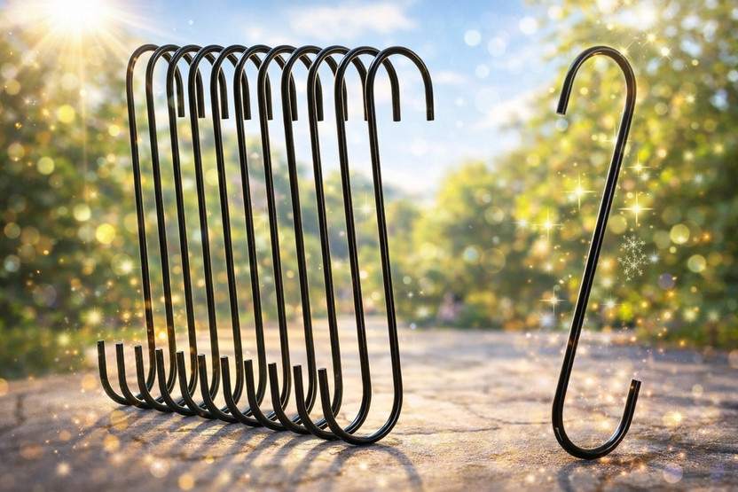 Suryaksh Suryaksh store Heavy-Duty Multi-Purpose Hanging Hooks for Plants, Bird Feeders, Pots, Closets Hook 2(Pack of 10) - Flipkart Deal