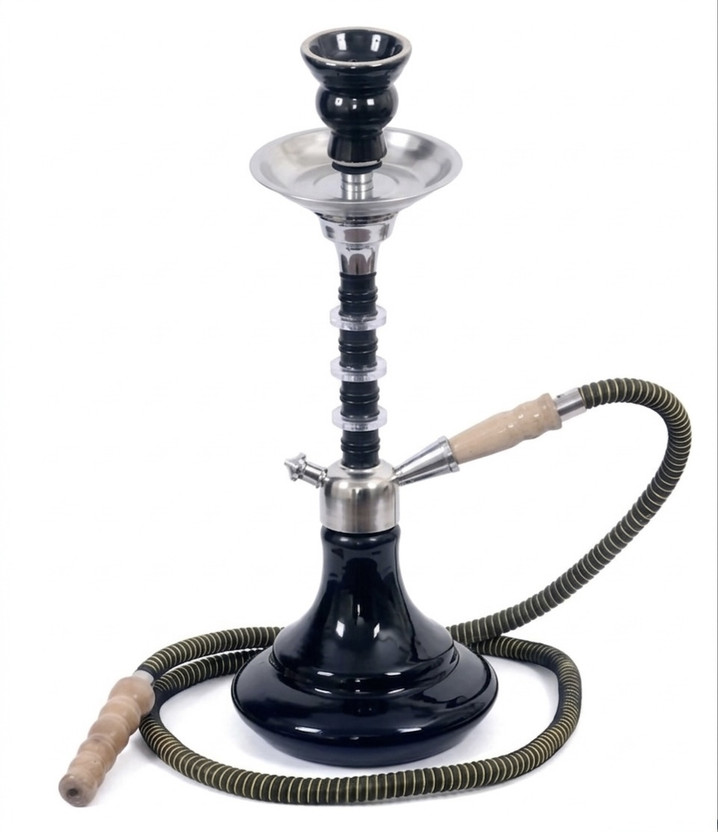 SMOCK STRECH 19 inch Glass Hookah(Black)