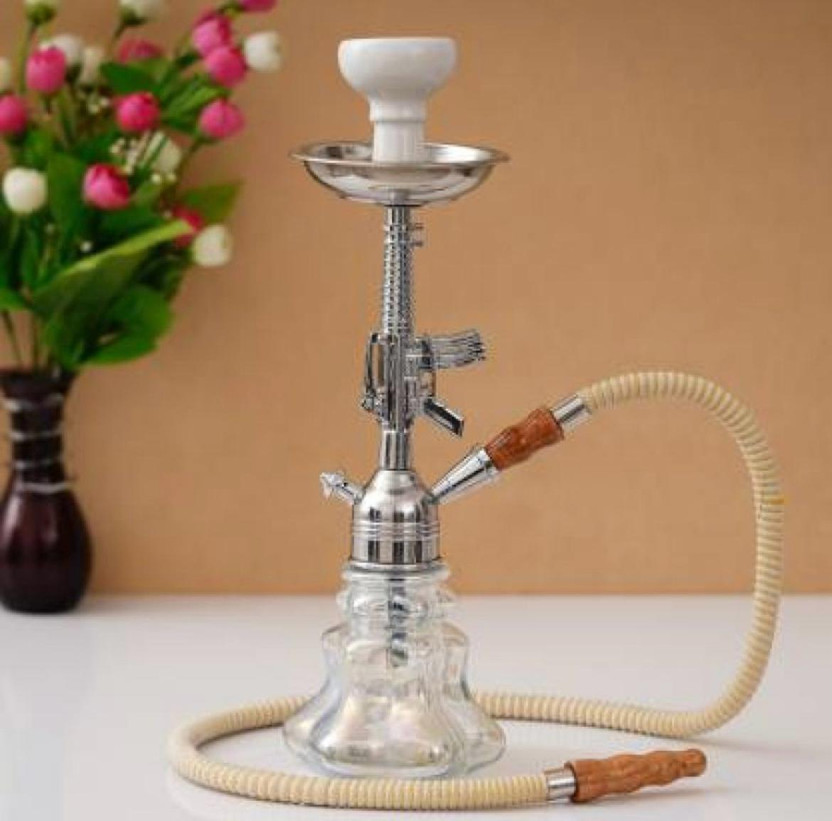 Bezak 15 inch Glass Hookah(Red)