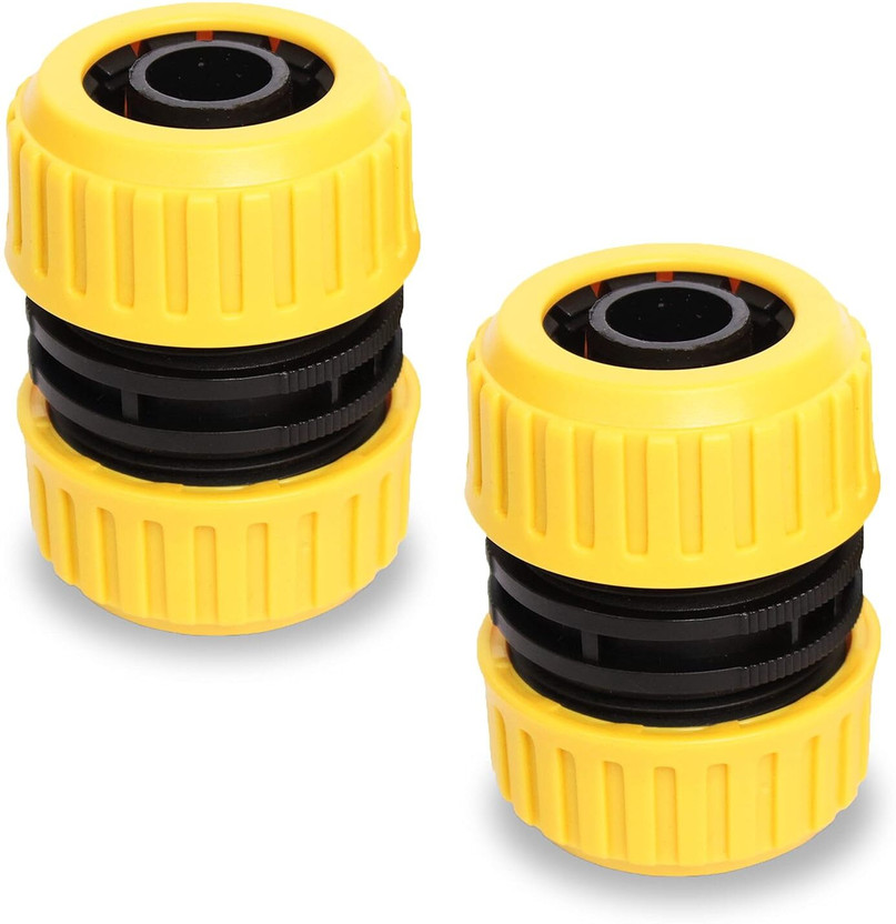 MISHTINCREATION 1inch Two way Plastic Pipe Connector for Home Garden pipe connector Hose Connector