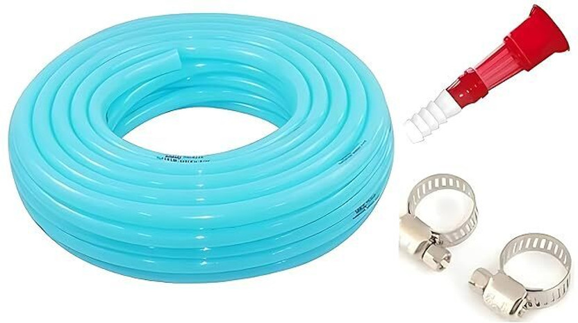 ESSOTI Flexible Long Garden Water Pipe/PVC Pipe/Garden Outdoors Pipes with Hose Connector (5 Meter) Double layered Hose Pipe(500 cm)