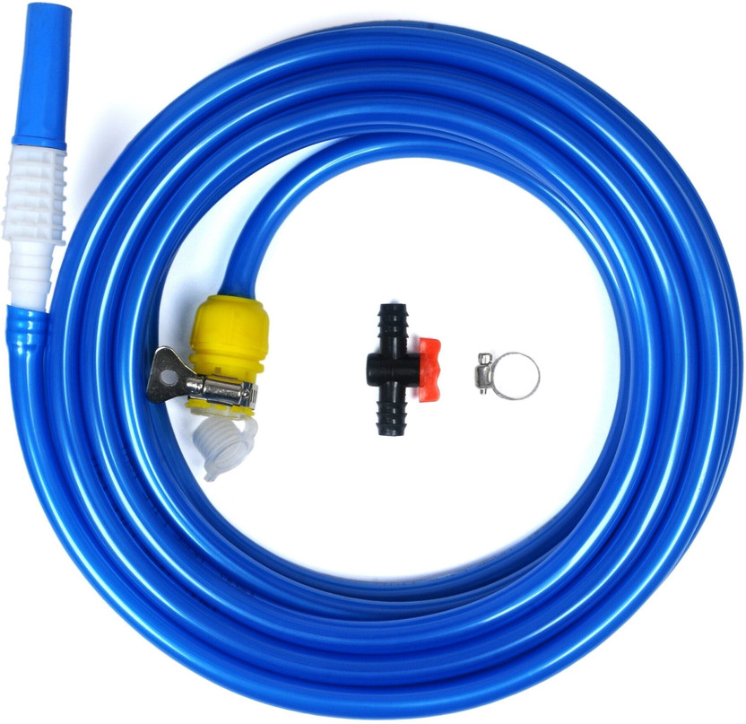 Flipkart SmartBuy 10 Meter Metallic Blue Hose Pipe with Spray and Accessories (dia-meter: 14mm) Hose Pipe(1000 cm)