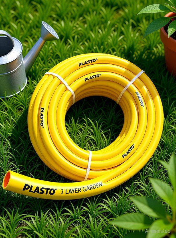 Plasto Plasto 3Q-N20T-PLA 30M Garden Hose - 20mm (3/4 Inch) 30 Meter Garden Pipe with Hose Connector Hose Pipe(30 m) - Flipkart Deal