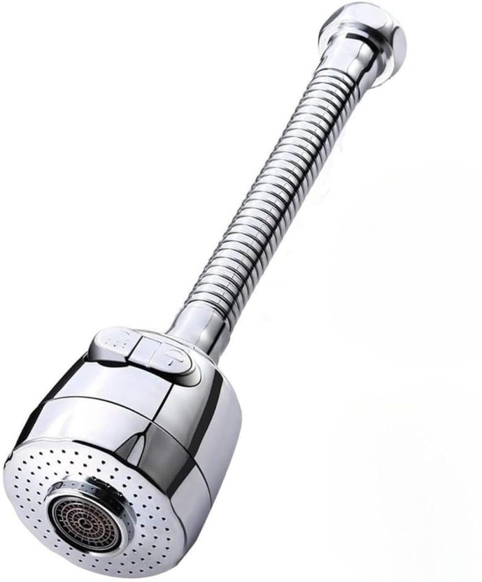 Aimko 360° Swivel Sink Faucet Aerator | Dual-Mode Water-Saving Nozzle Extended Filter Flexible Tap Attachment for Kitchens & Utility Sinks (1Pcs) Hose Pipe(8 m)