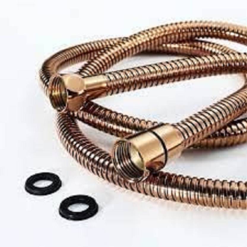 PESCA 304 Grade Stainless Steel Rose Gold Flexible Tube Shower Hose