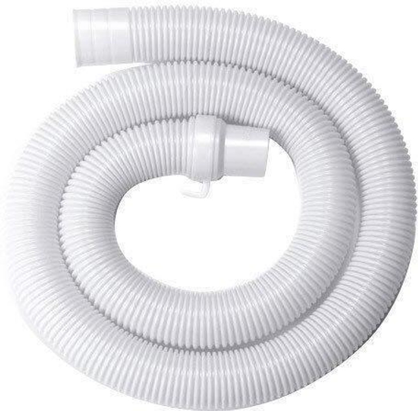 HOSEMART 3 Meter Washing Machine Outlet Pipe Drain Pipe Corrugated Universal Semi & Fully Automatic Washing Machine Outlet Drain Waste Pipe Extension Hose Pipe(3 m)