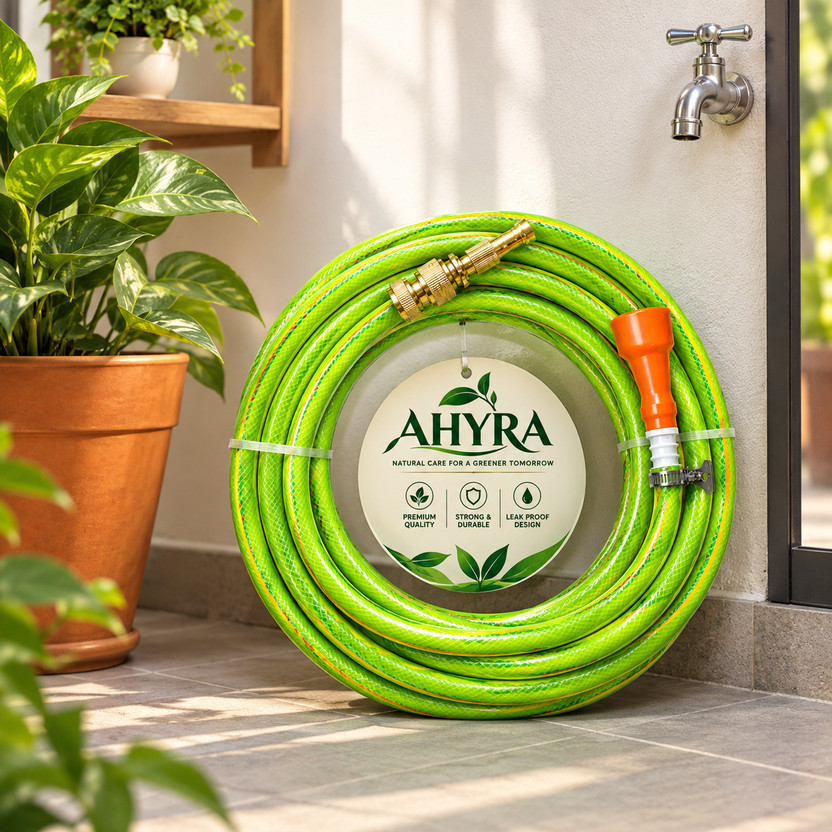 AHYRA AHYRA 100 FEET With Water Sprayer For Garden, Car Wash, Floor Clean, Pet Bath, Pipe With Water Sprayer For Garden, Car Wash, Floor Clean, Pet Bath, Pipe Hose Pipe(30 m) - Flipkart Deal