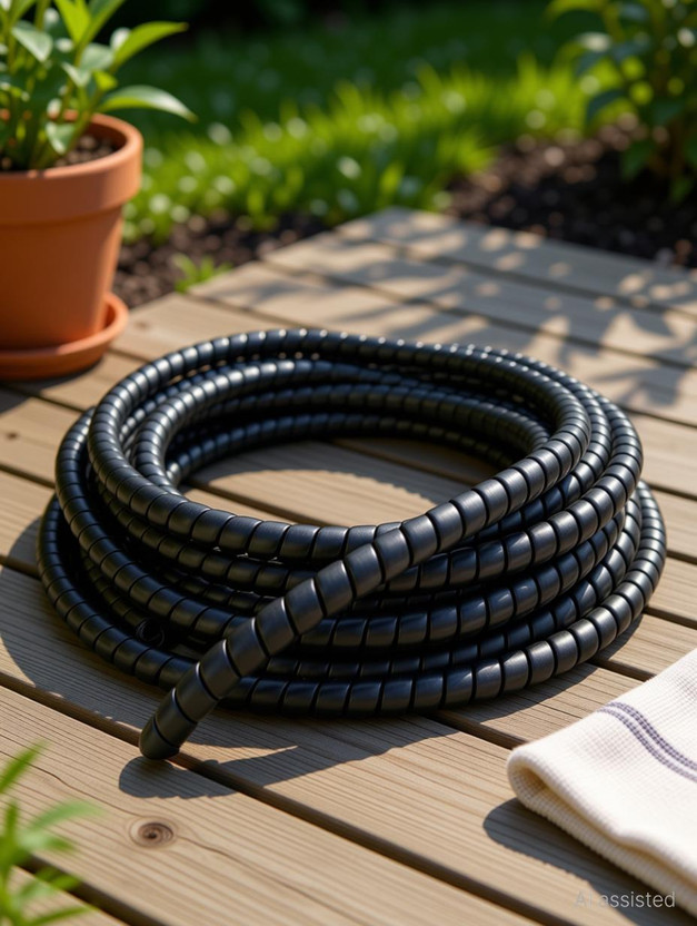 samnantools Spiral Protective Cover Hose Pipe(10 cm)