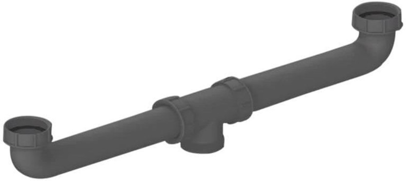 RUHE Double Bowl Kitchen Sink Connector Pipe Hose Pipe(0.564 m)