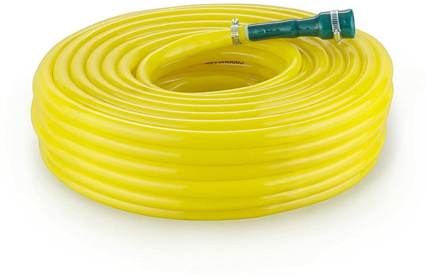 Garbnoire Premium Quality Water Pipe for car wash /WATER PIPE/ Garden PVC Pipe - 0.5 inch / 15 meter long with hose Premium Quality Water Pipe for car wash /WATER PIPE/ Garden PVC Pipe - 0.5 inch / 15 meter long with hose Hose Pipe(1500 cm)