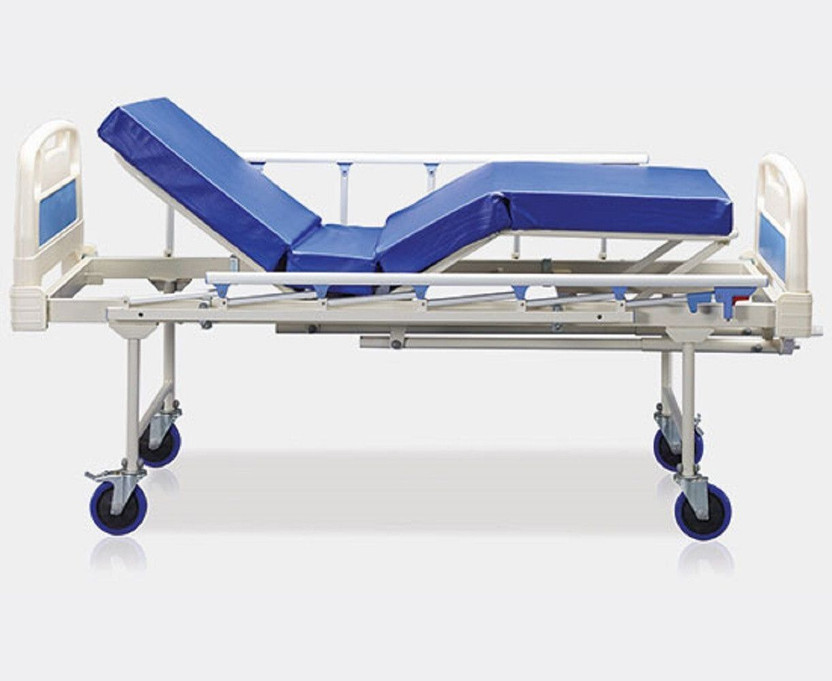 KVSTsurgitech Steel Manual Hospital Bed(Elevation Present)