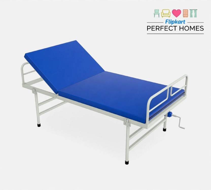 Flipkart Perfect Homes Studio Anodized Alloy Manual Hospital Bed(Elevation Present)