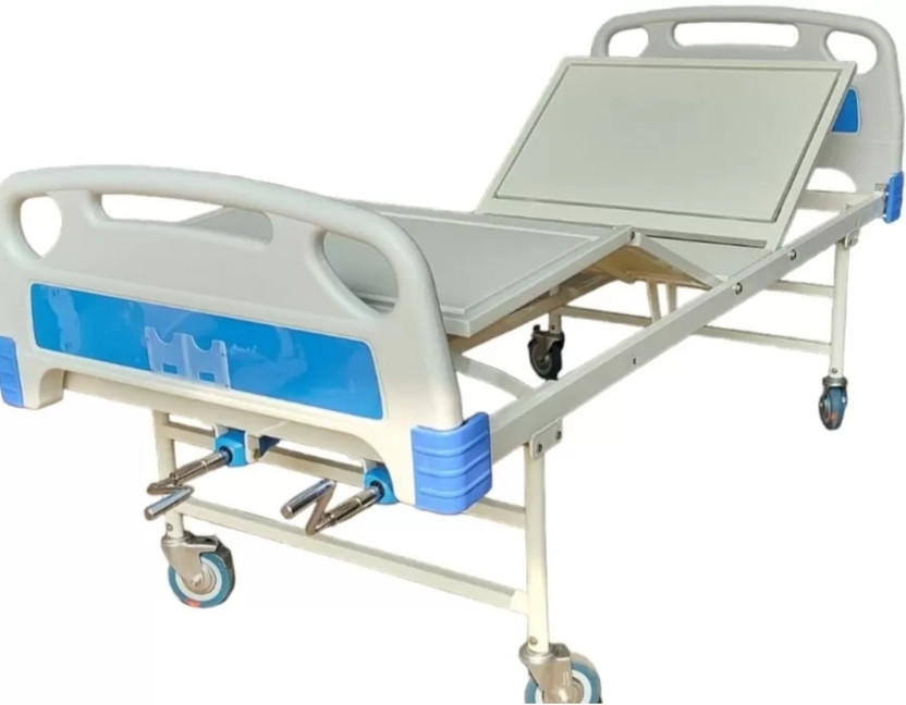 MF HOSPICARE Galvanized Steel, Iron Manual Hospital Bed(Elevation Present)