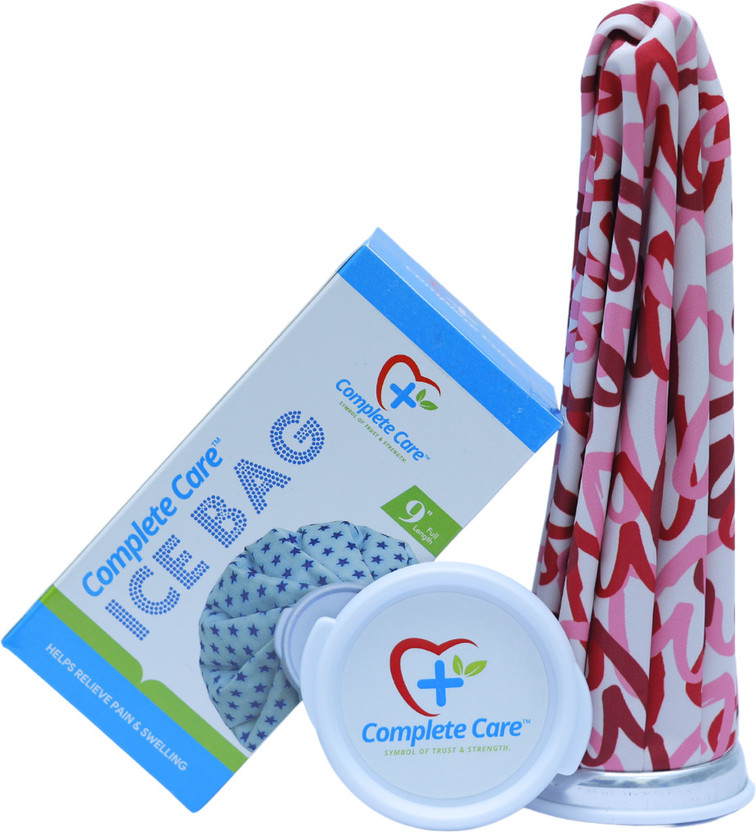 Complete Care Ice bag for Cold Therapy Pain Relief, Injuries, Cold Water Bag, 9 Inch Cold Pack(Multicolor)
