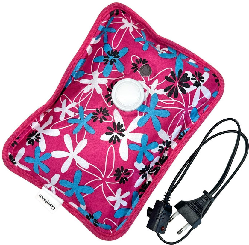 VELORA Hot Water Bag with Heating Pad Joints, Periods Pain Relief Electrical 1 L Hot Water Bag(Multicolor)