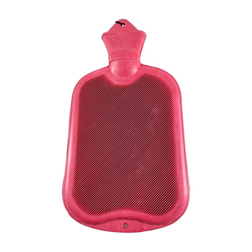 DUCKBACK DUCKBACK Leakproof Rubber Bottle With Brass Metal Cap One Side Ripped Non-electrical 1.5 L Hot Water Bag(Pink) - Flipkart Deal