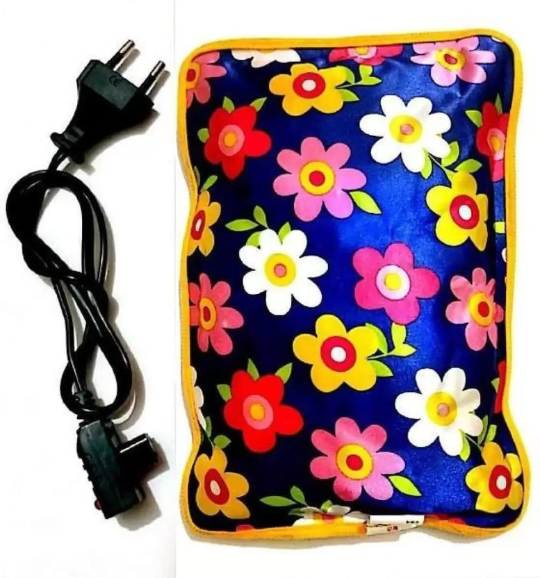 NLB ENTERPRISE Heating Pad Electric Hot Water Bag 1 L Hot Water Bag(MULTICOLOR)(MULTIDESIGN) pain and stress relief bag 1 L Hot Water Bag(Multicolor)
