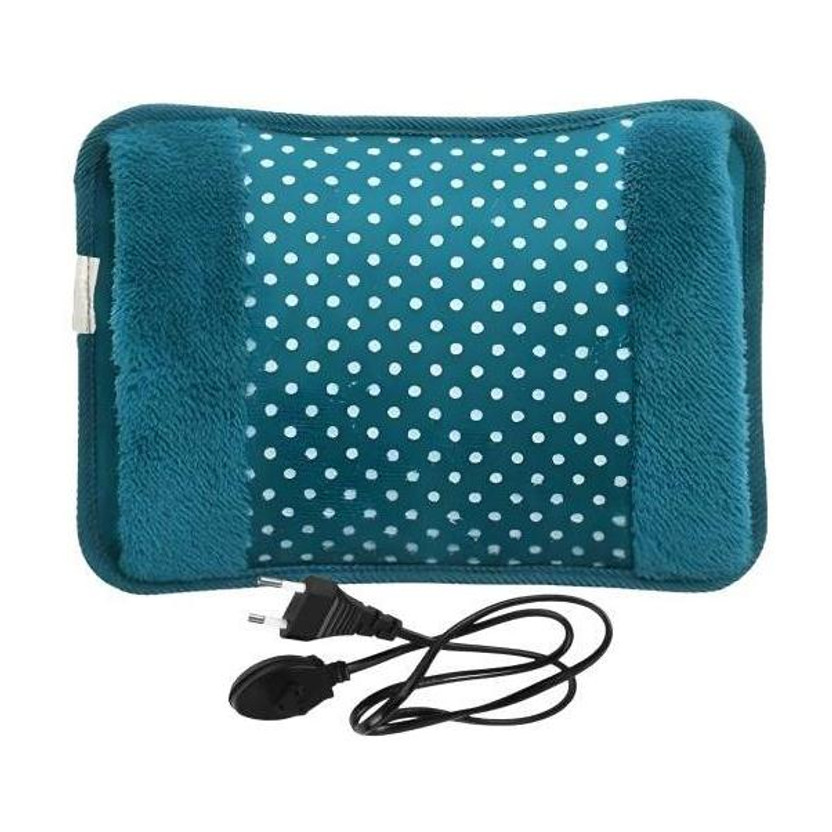 OYD OYD Soft Velvet Electric Hot Water Bag with Pocket Warmer for Cold Days Electric 1 L Hot Water Bag(Green) - Flipkart Deal
