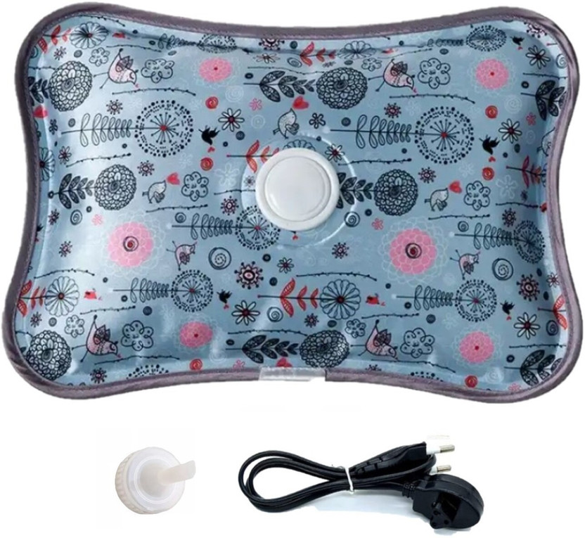 Fluent Fluent Electric Hot Water Bag with Auto power Cut-off for Pain Relief Warm Bag Electrical 1 L Hot Water Bag(Multicolor) - Flipkart Deal